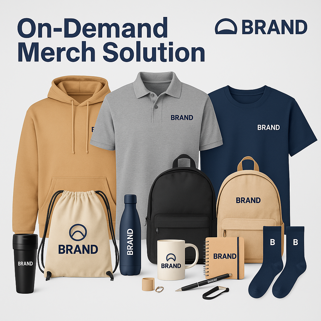 MRCHX brand with a variety of merchandise like t-shirts, mugs, and bags