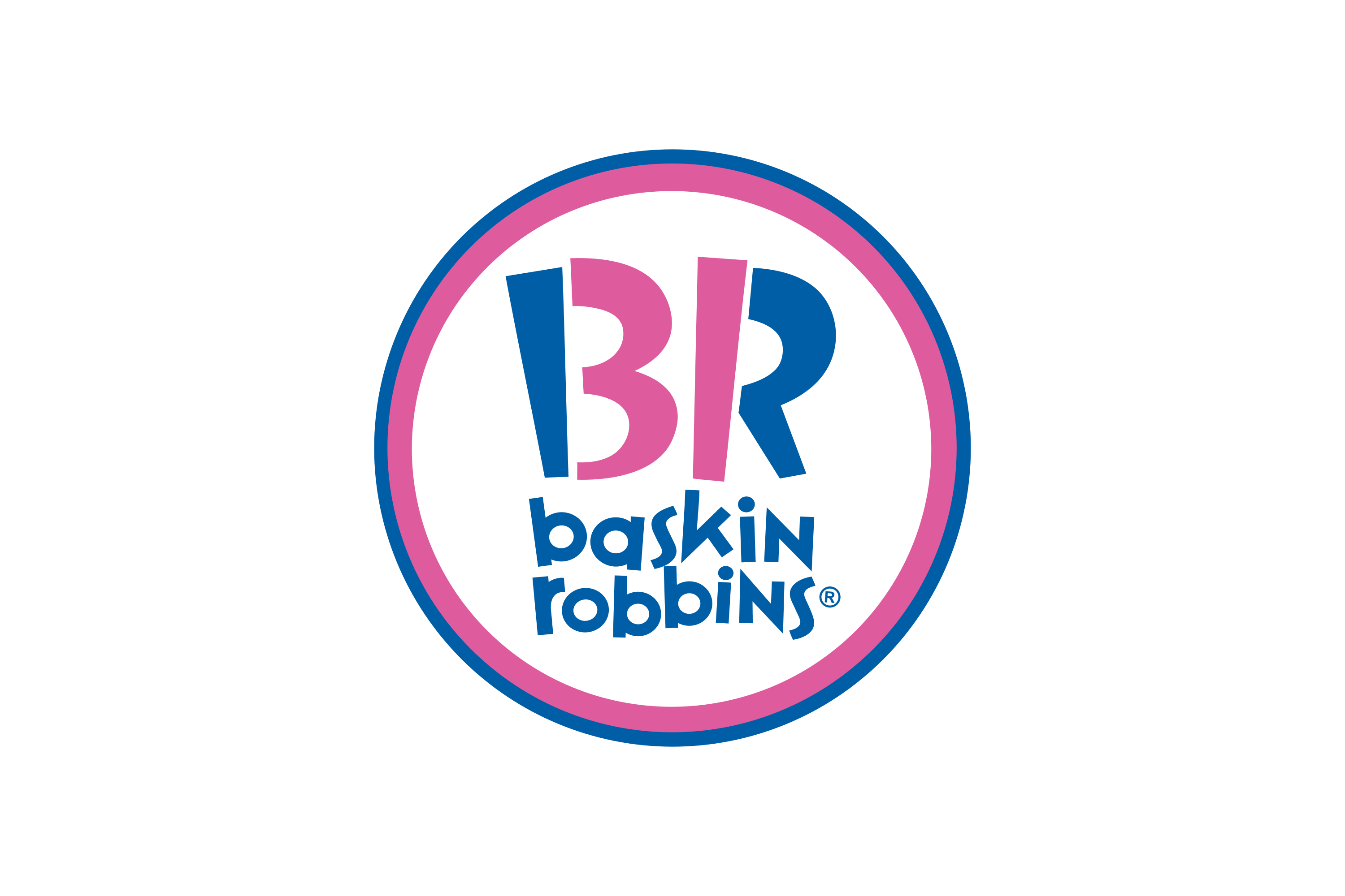Baskin Robbins Logo Custom T-Shirt Printing