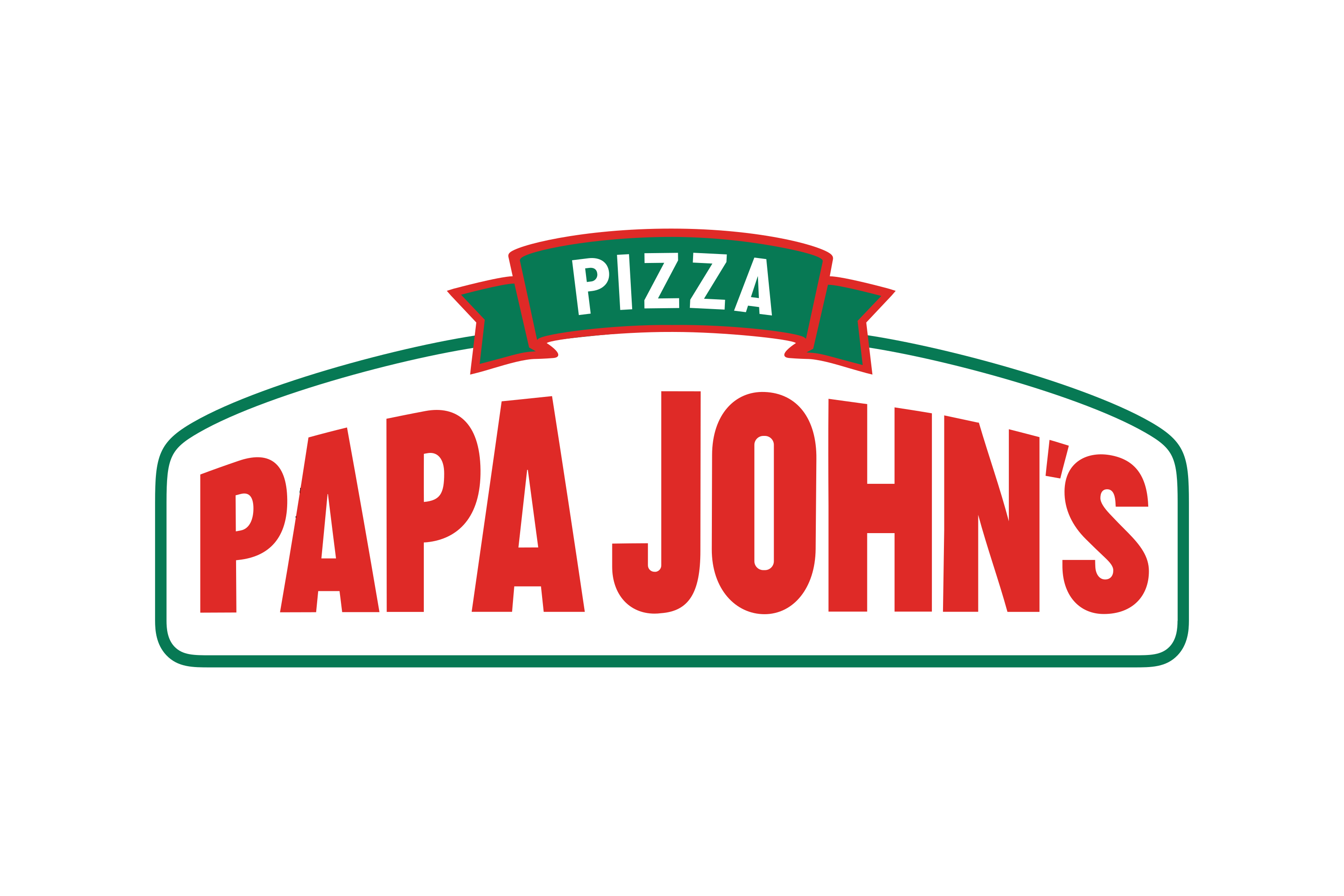 Papa John's Logo Custom T-Shirt Printing